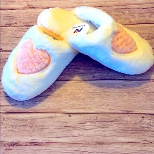 Warm Fuzzy Slip-On Memory Foam Slippers